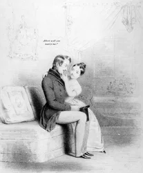 Leap Year! Queen Victoria Proposing to Albert